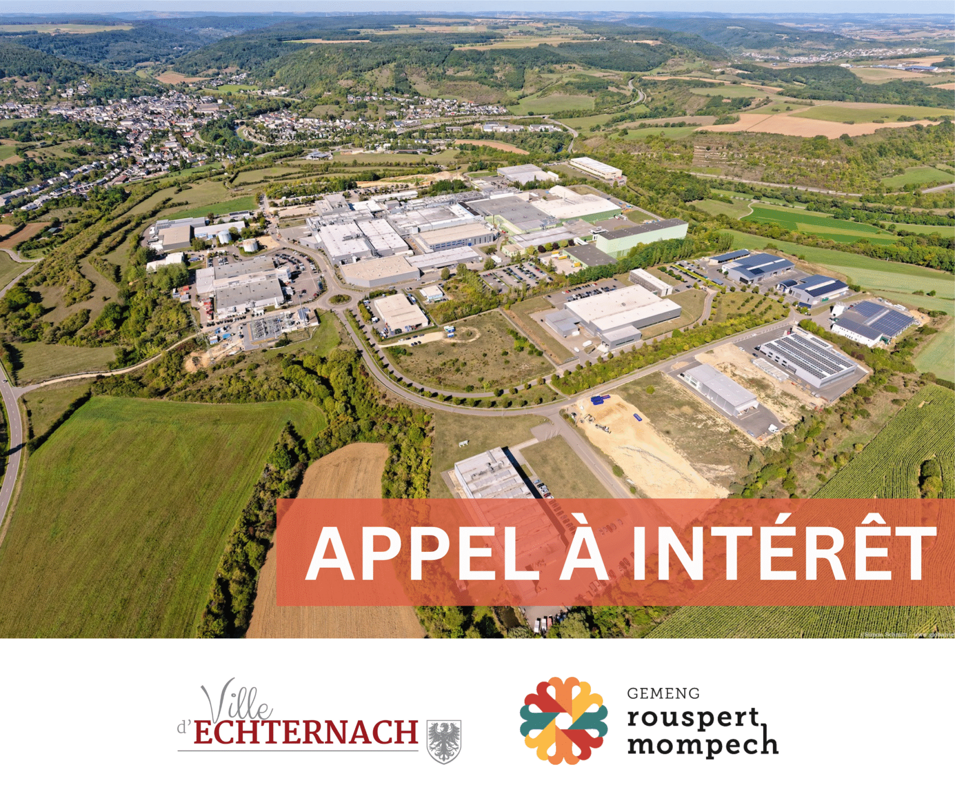 Appel à intérêt –  Parcelle 395/1914 – Zone d’activités économiques