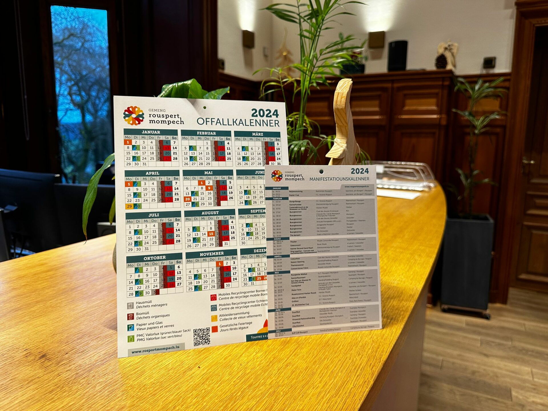 Offall- a Manifestatiounskalenner 2024