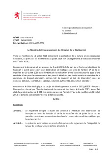 2025-12-09 - 2025-001914 - Pose d'une conduite d'eau pour le raccordement des parcs à bétail - Givenich